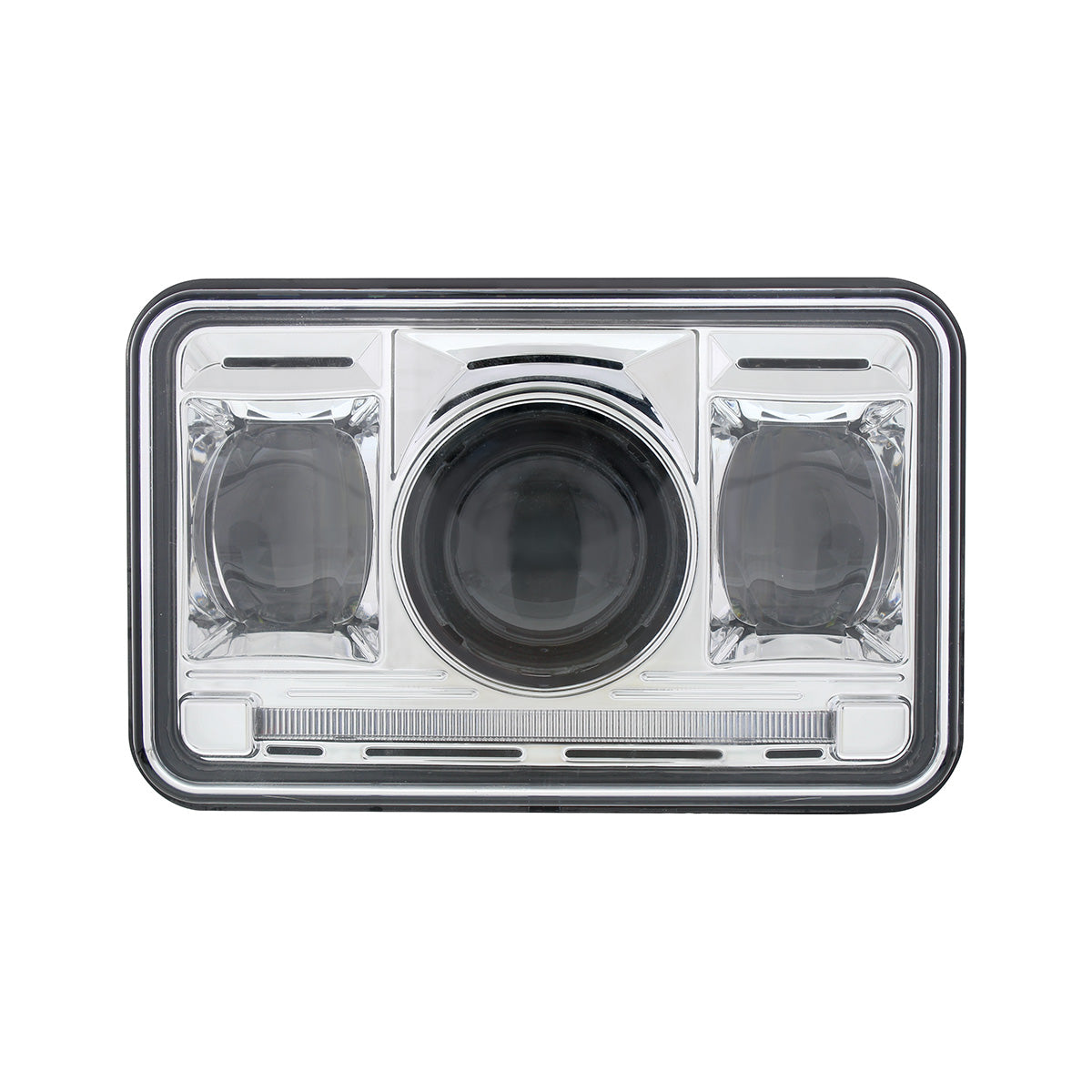 ULTRALIT - 11 High Power LED 4" X 6" Projection Headlight - High Beam