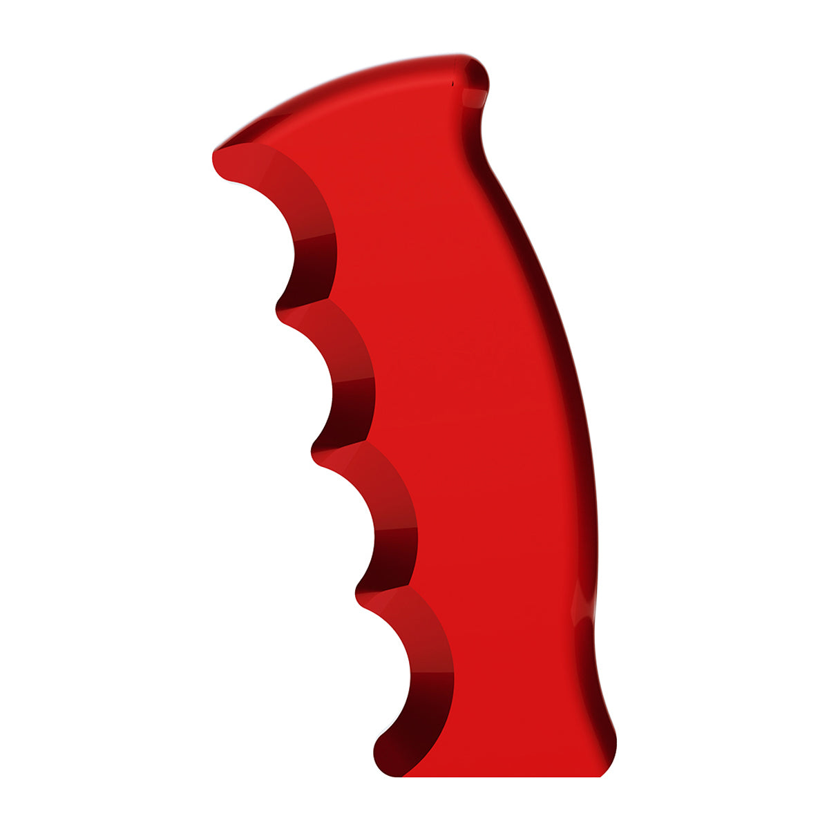 Thread-On Pistol Grip Gearshift Knob - Candy Red