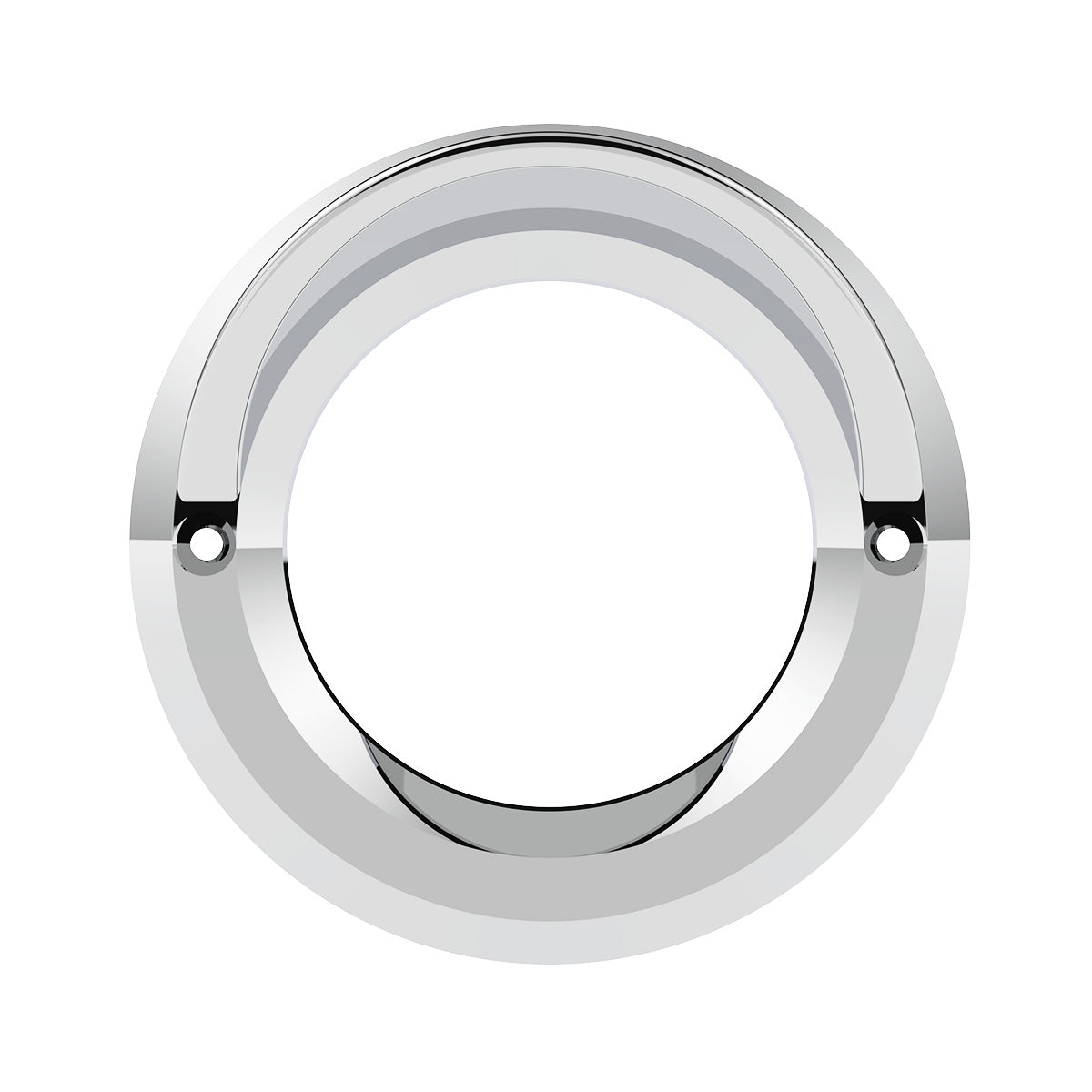 2" Light Bezel With Visor