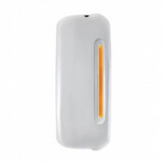 Mirror Cover With 24 Amber LED 12" GloLight For 2005+ Freightliner Century/Columbia- Passenger-Amber Lens