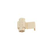 18-14 AWG White Mid-Line Tap Connector w/ No Stop (6-Pack)