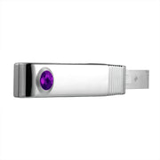 Turn Signal Lever Cover With Purple Crystal
