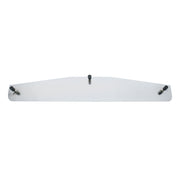 3" X 18" Chrome Standard Bottom Mud Flap Plate - Welded Stud
