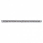14 LED 12" Light Bar (Stop, Turn & Tail) - Red LED/Clear Lens (Bulk)