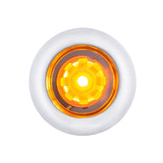 LED Dual Function ArcBlast 3/4" Mini Light (Clearance/Marker) - Amber LED/Clear Lens