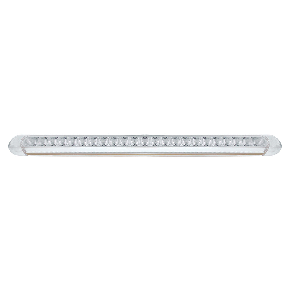 23 SMD LED 17-1/4" Reflector Light Bar Only (Stop, Turn & Tail) - Red LED/Clear Lens