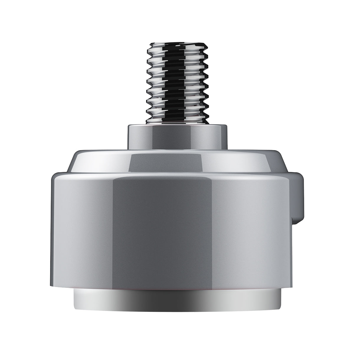 1/2"-13 Thread-On Shift Knob Mounting Adapter For Eaton Fuller Style 13/15/18 Shifter - Liquid Silver (Bulk)