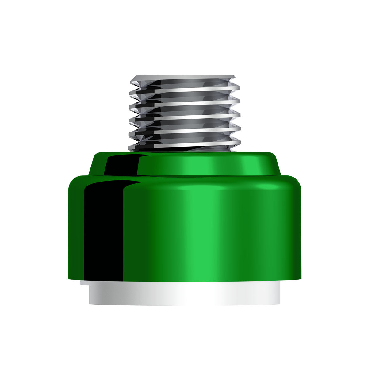 M30X3.5 Thread-On Gearshift Adapter W/LED Mount For Eaton-Fuller 9/10 Speed -Emerald Green