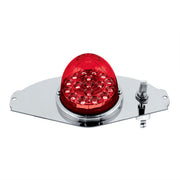 304 SS Above Door Dome Light Kit W/ 17 LED Double Fury Watermelon For 2008-2017 FL Cascadia-Red & White LED