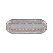 30 LED 6" Oval Lumos Light I-Series (Turn Signal) - Amber LED/Clear Lens