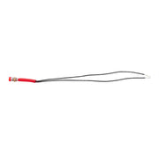 Red Mini Warning Light 16 Amp 12V 1/4" Panel Mount w/Leads 1 Pc.