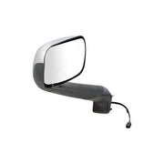 Chrome Hood Mirror With Heated Lens For 2018-2025 Freightliner Cascadia - Driver