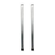 Freightliner Stainless Vent Door Cover - Plain (Card of 2)