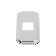 Peterbilt Stainless Steel Shift Plate Cover - 4-7/8" x 4-13/16" Opening