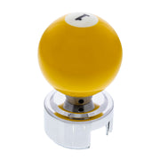 Number 1 Pool Ball Gearshift Knob For 13/15/18 Speed Eaton Style Shifters
