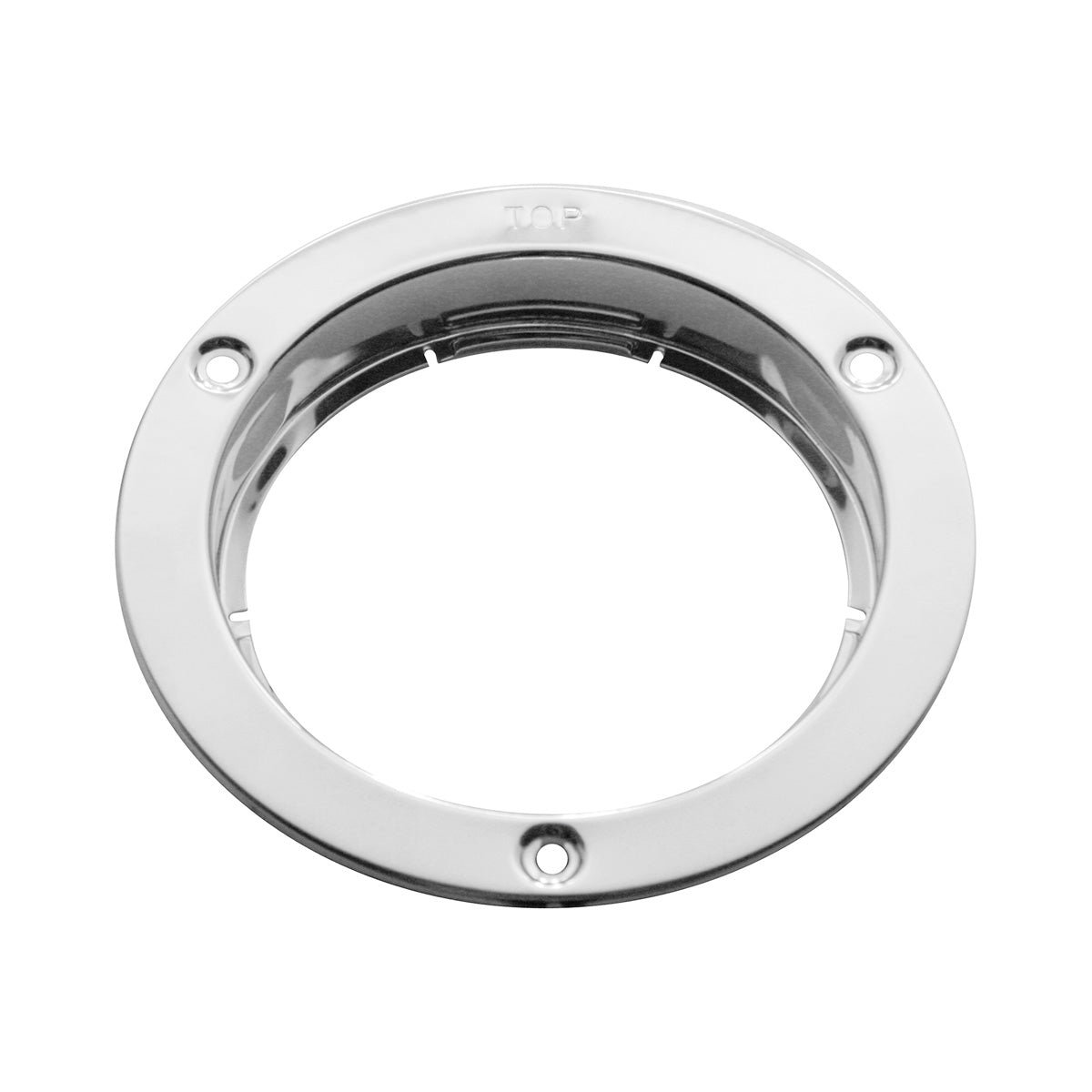 Stainless Steel Mounting Bezel For 4" Round Light (Card)