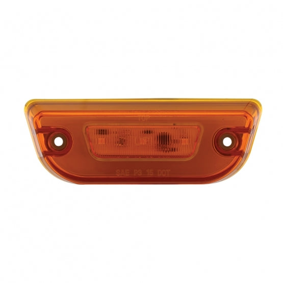 11 LED GloLight Cab Light For Peterbilt 579 & Kenworth T680/T770/T880 - Amber LED/Amber Lens