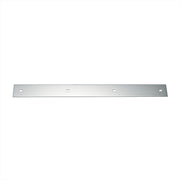 2" X 20" Chrome Top Mud Flap Plain Plate - Bolt Thru