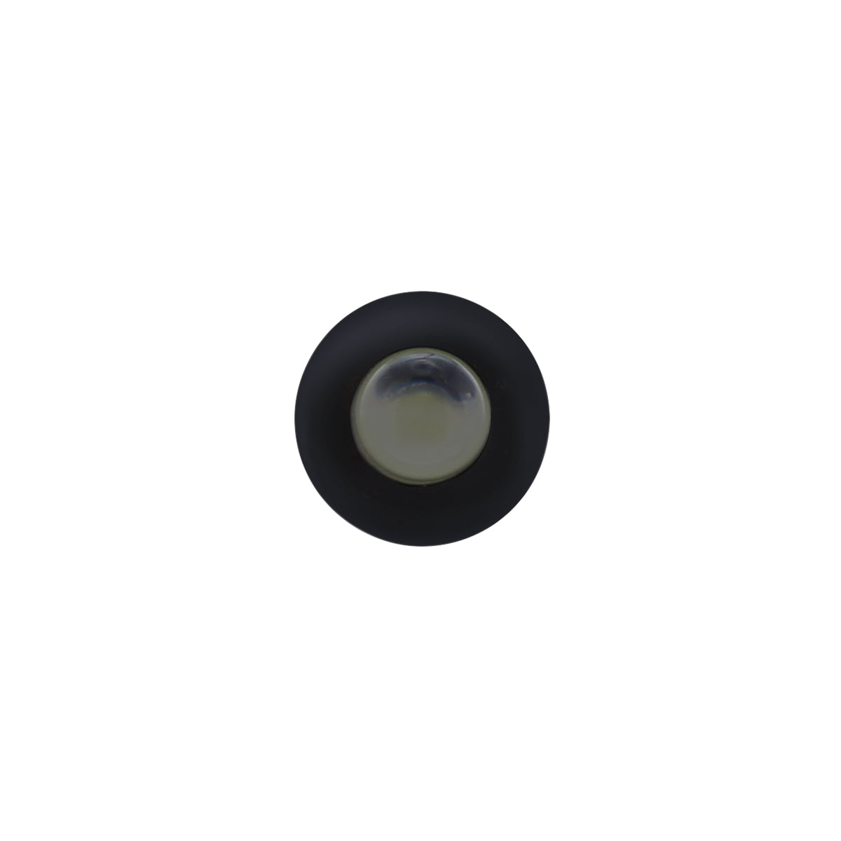 Single LED Snap-In Indicator Light - White/Clear (Bulk)