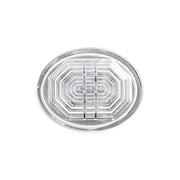 3 LED Oval Auxiliary Light-White LED/Clear Lens
