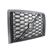 Grille With Bug Screen For 2018-2024 Volvo VNL-Silver