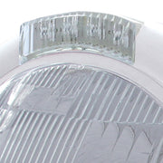 Chrome Classic Headlight H6024 Bulb & LED Turn Signal - Clear Lens