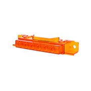 6 LED Competition Series Exterior Visor Light For 1996-2024 Volvo VNL-Amber LED/Amber Lens