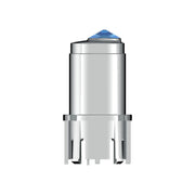 Center A/C Control Knob For 2006+ Kenworth - Blue Crystal