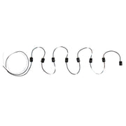 8 Count 2-Prong Male Bullet Plugs 16G Wire Harness - 7" Lead Between Plugs (Bulk)
