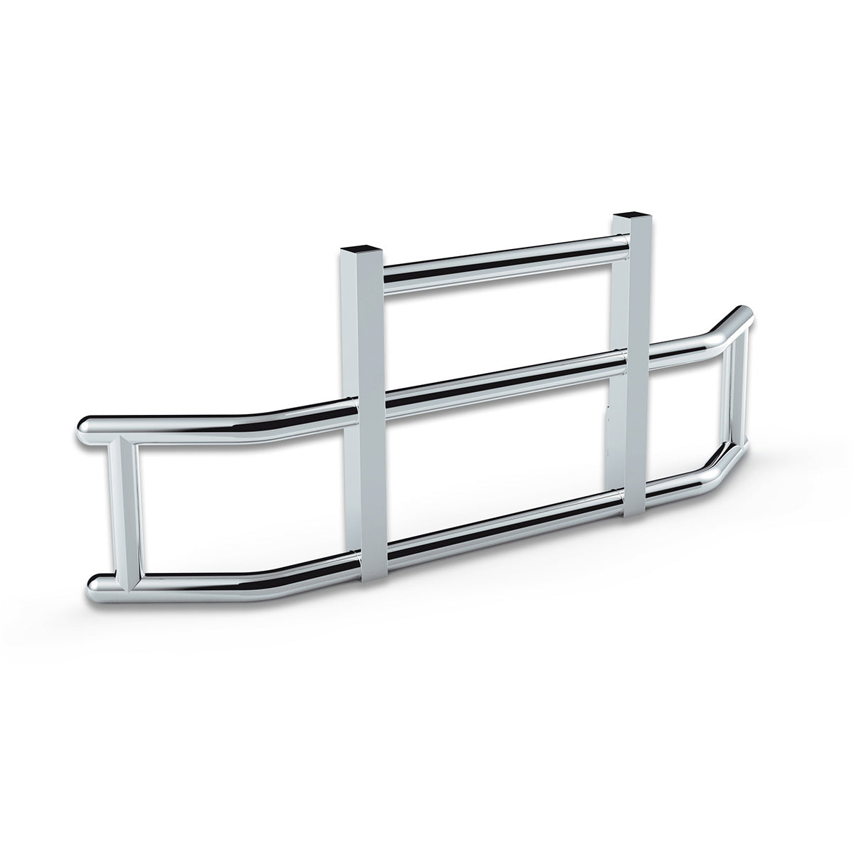 HighwayShield I25 R-304 Stainless Steel Grille Guard & Bracket Kit For 2018-2024 Volvo VNL
