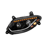 Black LED 86 Headlight For 2018-2025 International LT Truck - Driver