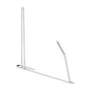 24" Chrome Angled Anti-Sail Bracket - Right Only
