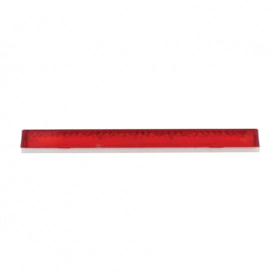 Rectangular Quick Mount Reflector - Red