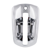6 LED Chrome Door Handle Cover For 2018-2025 Freightliner Cascadia - Passenger, Blue LED