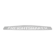 4" X 24" Chrome Freightshaker Bottom Mud Flap Plate - Bolt Thru