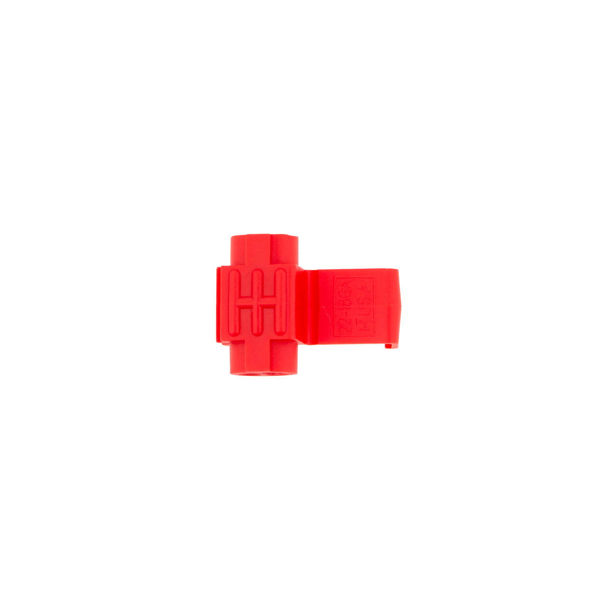 22-16 AWG Red Mid-Line Tap Connector w/ Stop (6-Pack)