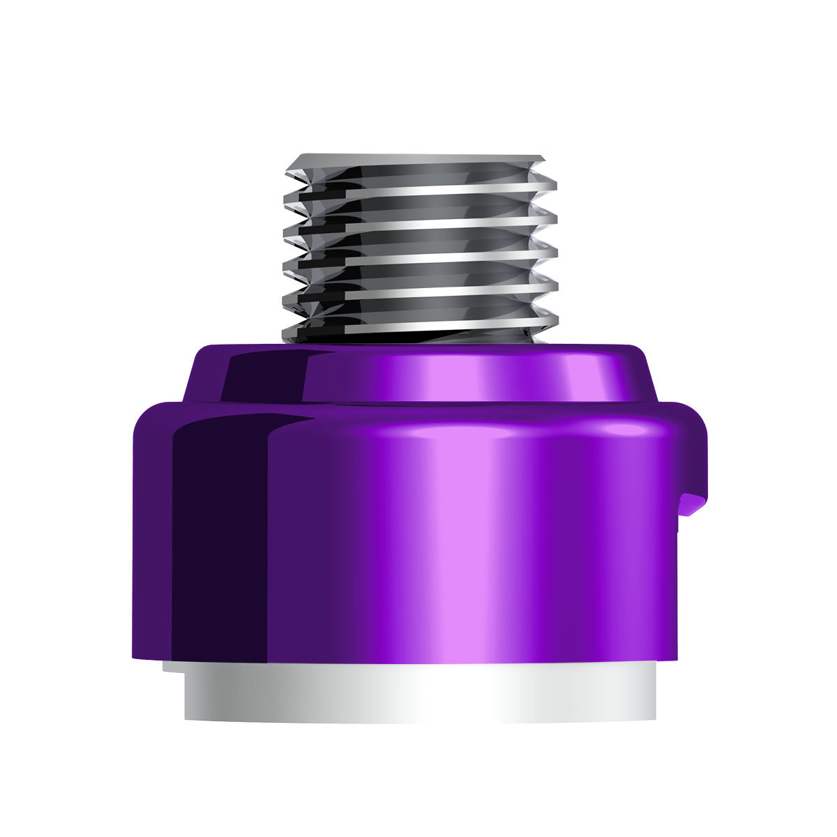 M30X3.5 Thread-On Gearshift Adapter W/LED Mount For Eaton-Fuller 13/15/18 Speed-Candy Purple