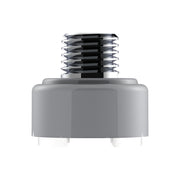 M30X3.5 Thread-On Shift Knob Mounting Adapter For Eaton Fuller Style 9/10 Shifter - Liquid Silver