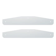 24" X 4" Stainless Steel Bottom Mud Flap Plate - Bolt Thru (Cbox/Pair)