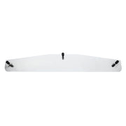 4" X 24" Chrome Standard Bottom Mud Flap Plate - Welded Stud