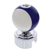 Number 10 Pool Ball Gearshift Knob For 13/15/18 Speed Eaton Style Shifters