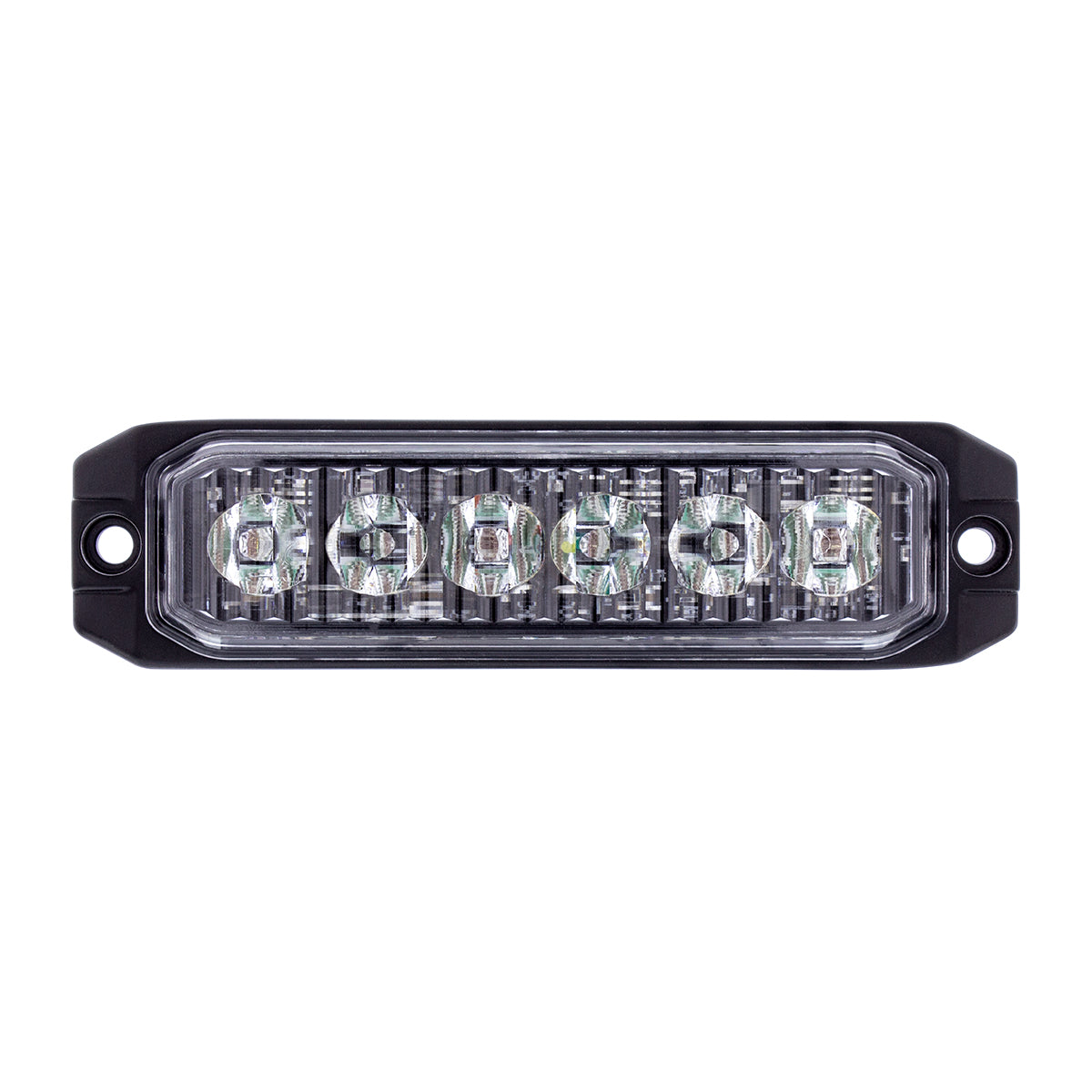 6 High Power LED "Competition Series" Slim Warning Light - Red