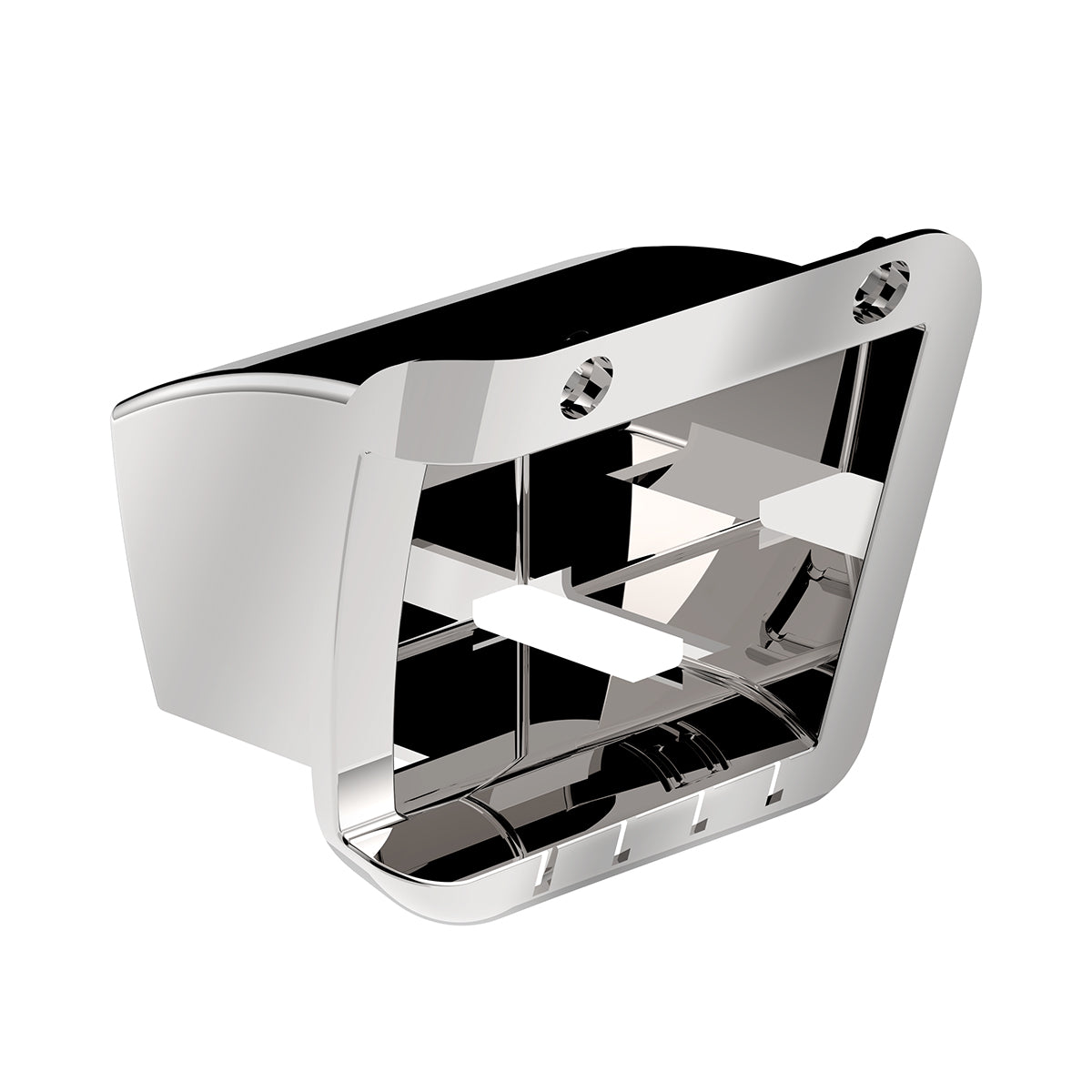 Chrome Plastic Ashtray Trim For 2006 And Newer Peterbilt
