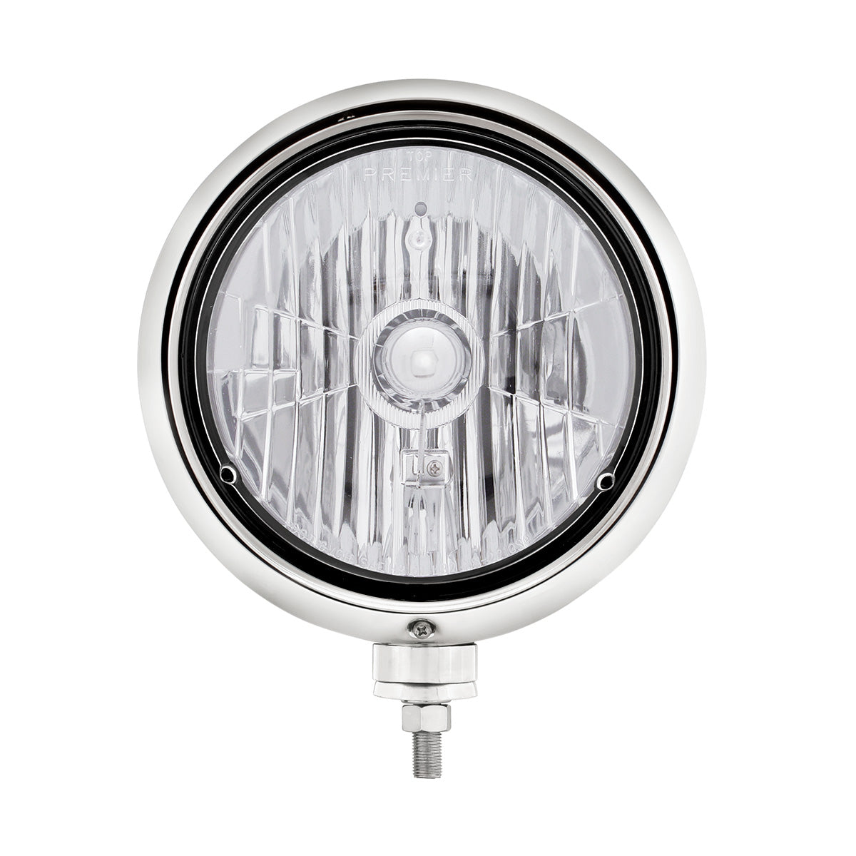 Black Guide 682-C Style Headlight Crystal H4 Bulb