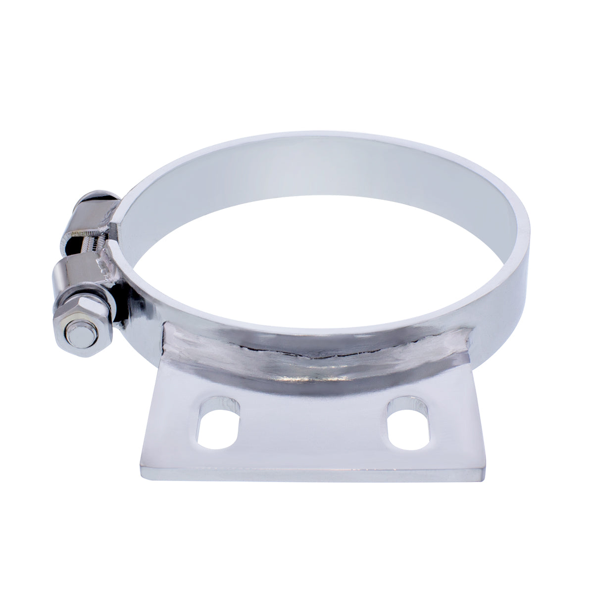 5" Chrome Cab Exhaust Clamp For Peterbilt