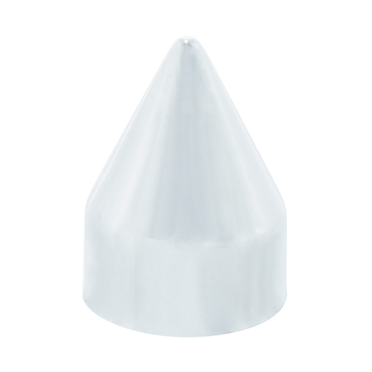 Chrome Plastic Spike Snap-On Screw Head Covers For #10 And #12 Screws (4-Pack)