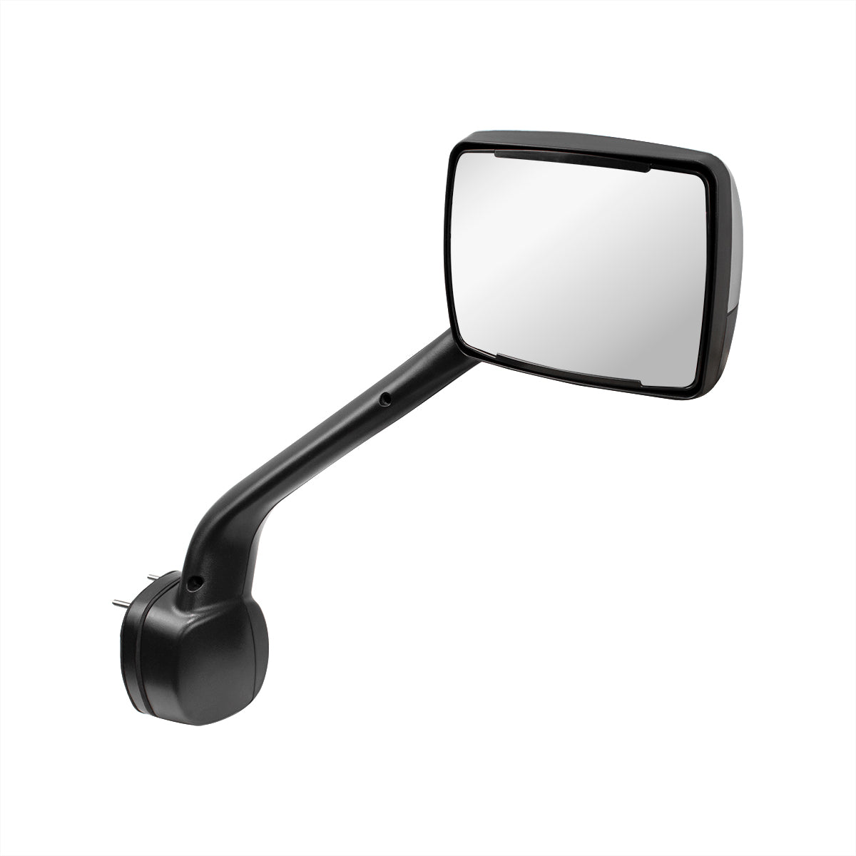 Chrome Hood Mirror Assembly W/ Sequential LED Turn Signal For 2013-2021 Kenworth T680 & Peterbilt 579 - Passenger