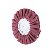 6" Red Treated Airway Buff - 5/8" & 1/2" Arbor