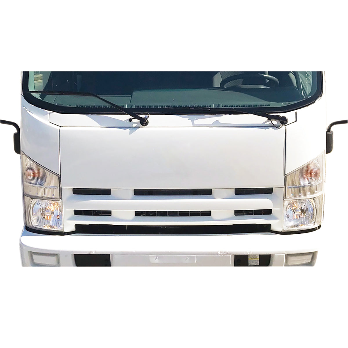 White Painted Grille For 2008-2015 Isuzu NPR (ELF 400/500/600)