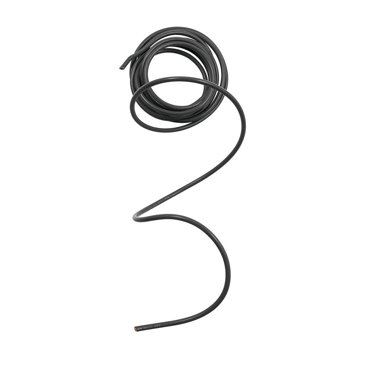 Primary Wire - Rated 80°C 10 AWG, Black 8 Ft.
